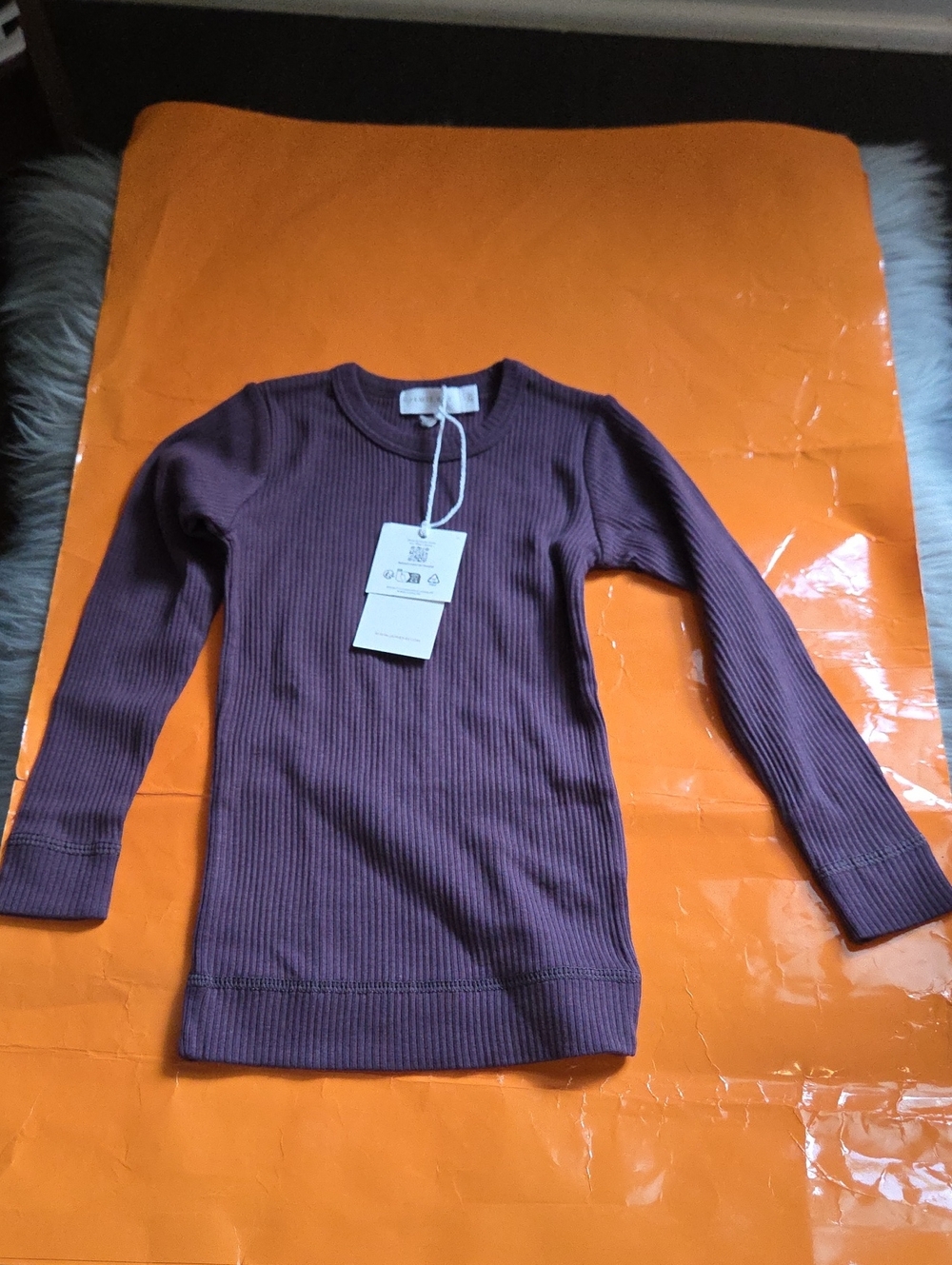 Nwt! Jamie Kay Marina Long Sleeve Top In Blackberry Size 2yr